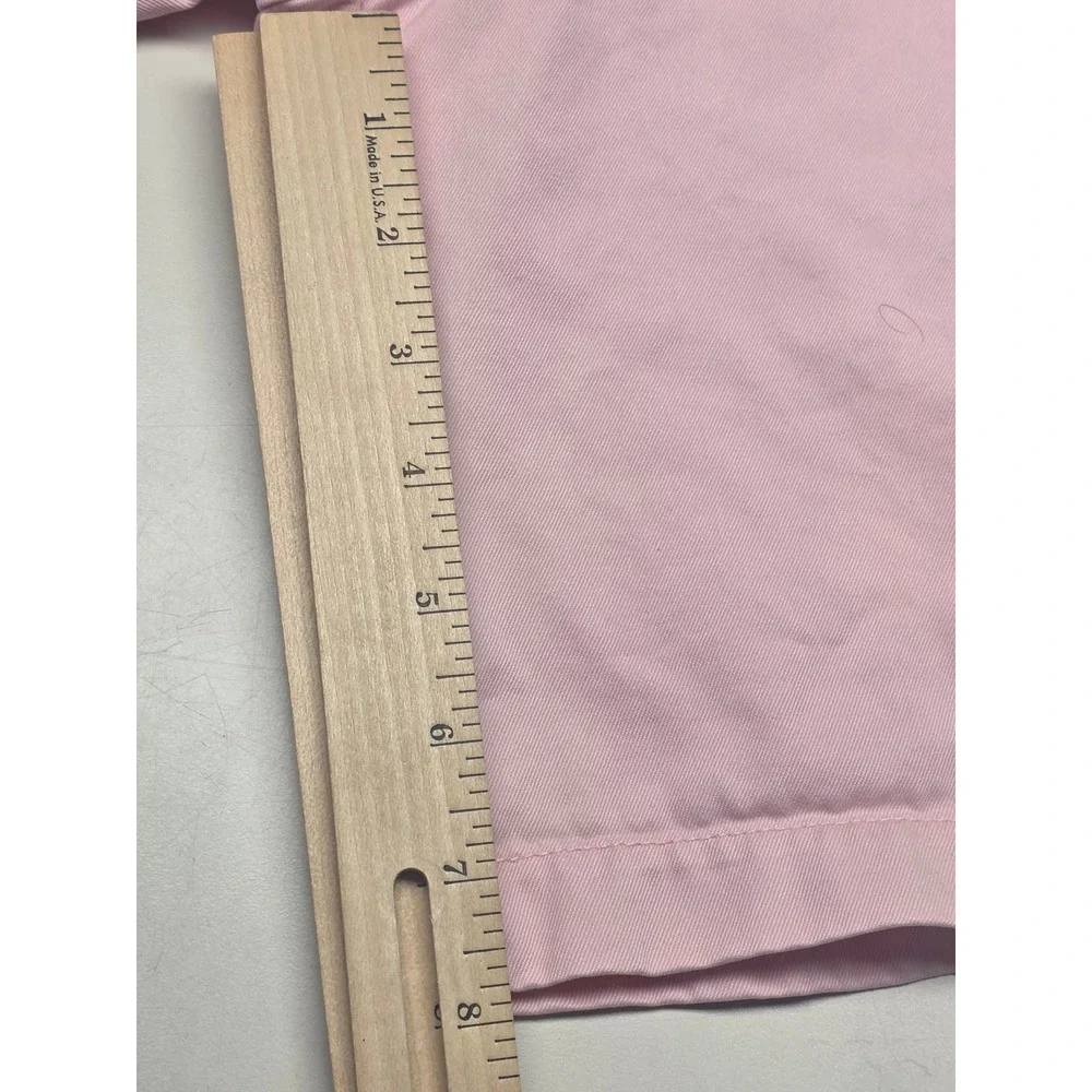 Vineyard‎ Vines Mens Pink Breaker Cotton Twill Chino Shorts Size 35 RN2318245